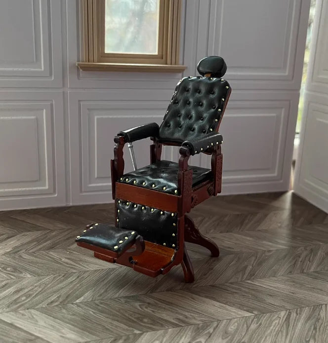Armario de casa de muñecas en miniatura a escala 1:12, armario, piano tallado, silla suave, muebles en miniatura
