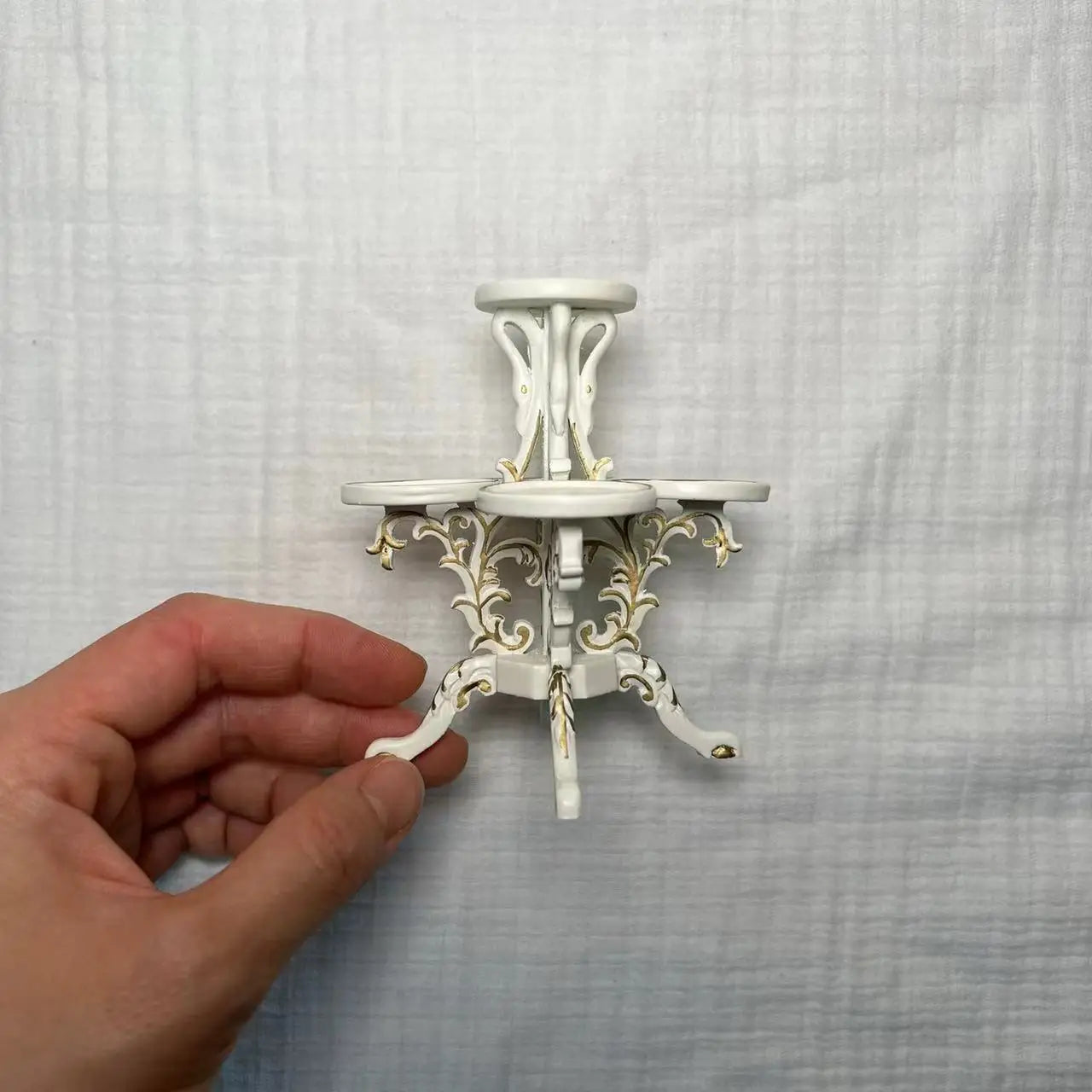 1:12 Scale European Style Miniature Dollhouse Furniture Set Carved Table Chair Computer Desk Office Scene Miniature Decor