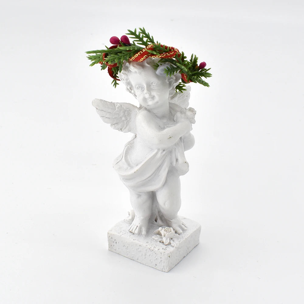 Guirlande de Noël miniature pour maison de poupée, accessoire de décoration pour les fêtes, échelle 1:12