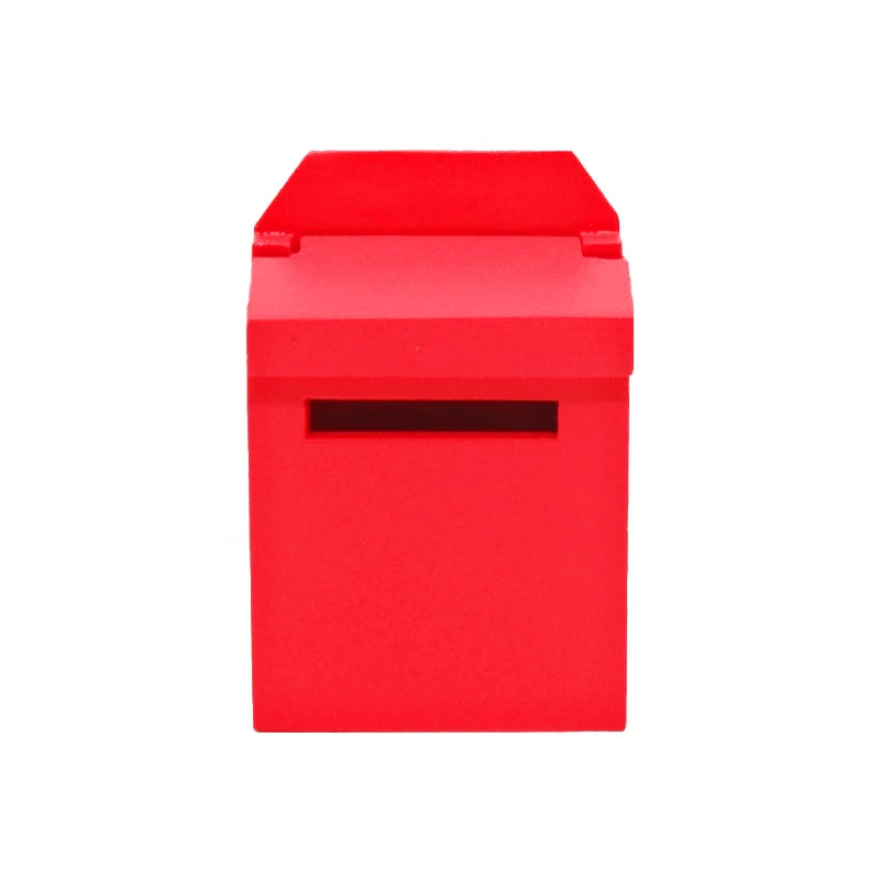 1:12 Scale Miniature Wooden Mailbox Fairy Door Accessories For Dollhouse Miniature Furniture