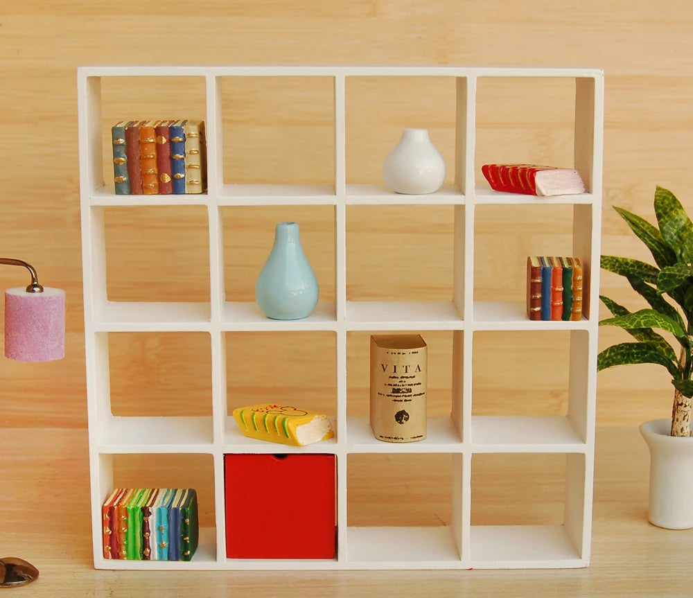 Jarrón de porcelana azul y blanco en miniatura a escala 1:12, accesorios para casa de muñecas