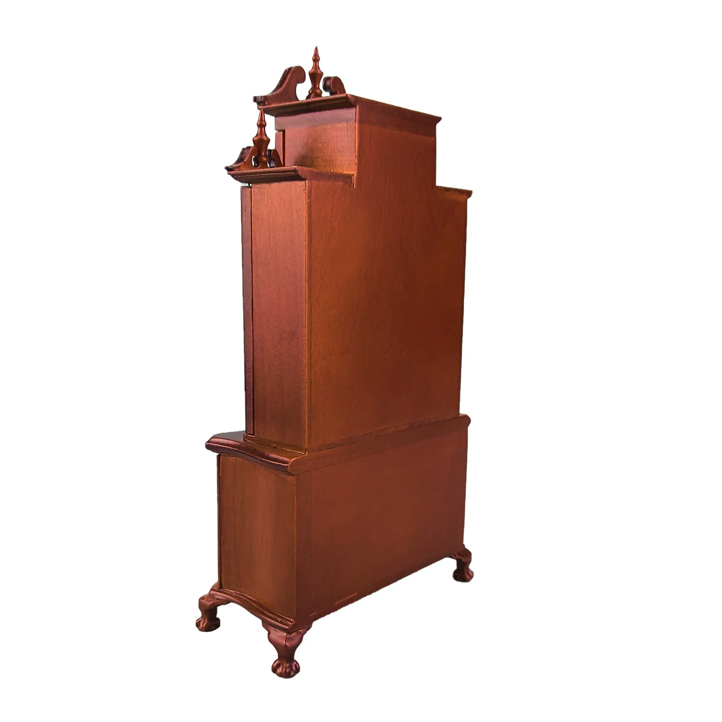 1:12 Scale Miniature Dollhouse Hand Carved Wooden Cupboard Furniture