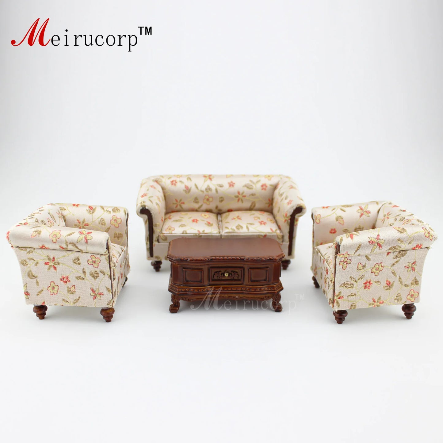 Muebles de casa de muñecas en miniatura a escala 1:12: elegante silla de salón