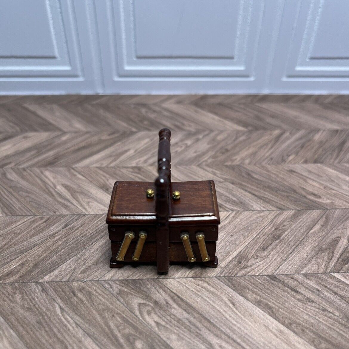 Muebles en miniatura OB11, modelo 1:12, caja de costura, lonchera, estuche para cosméticos, Blythe