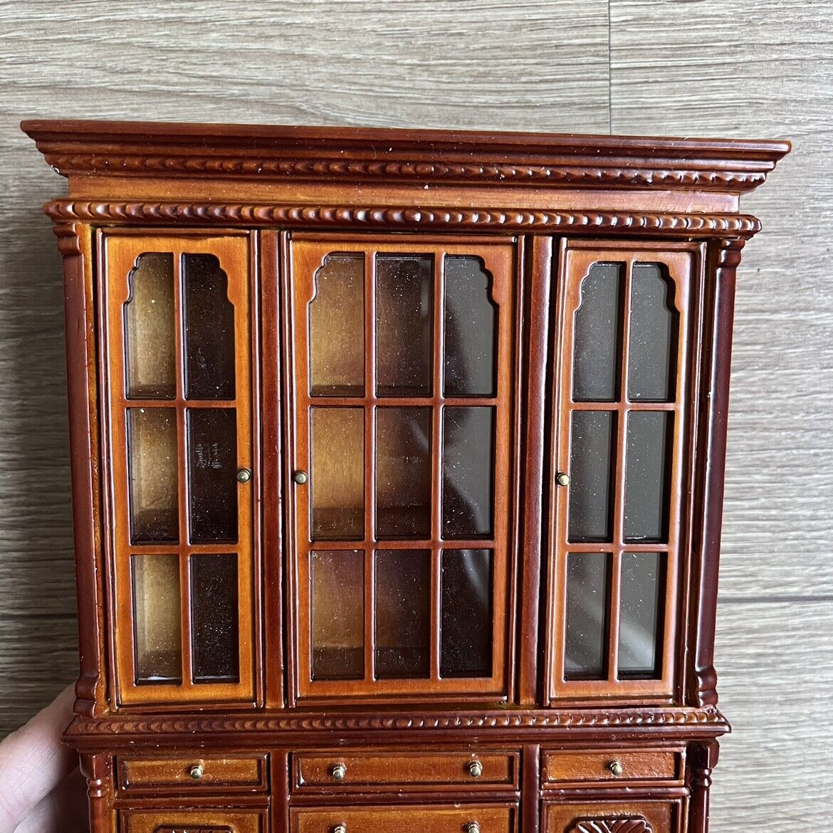 Muebles para miniaturas de casa de muñecas BJD, armario vintage todo en uno, OB11, Blythe, escala 1:12
