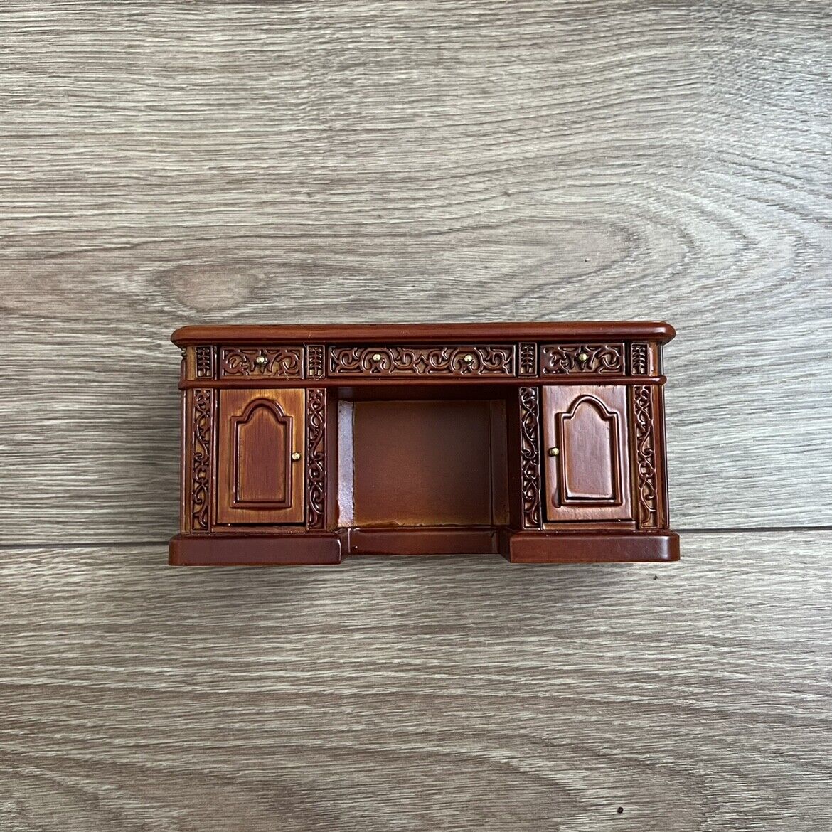 1:12 Maison de poupée Maison Blanche Bureau présidentiel Costume Aigle Bureau Tables périphériques