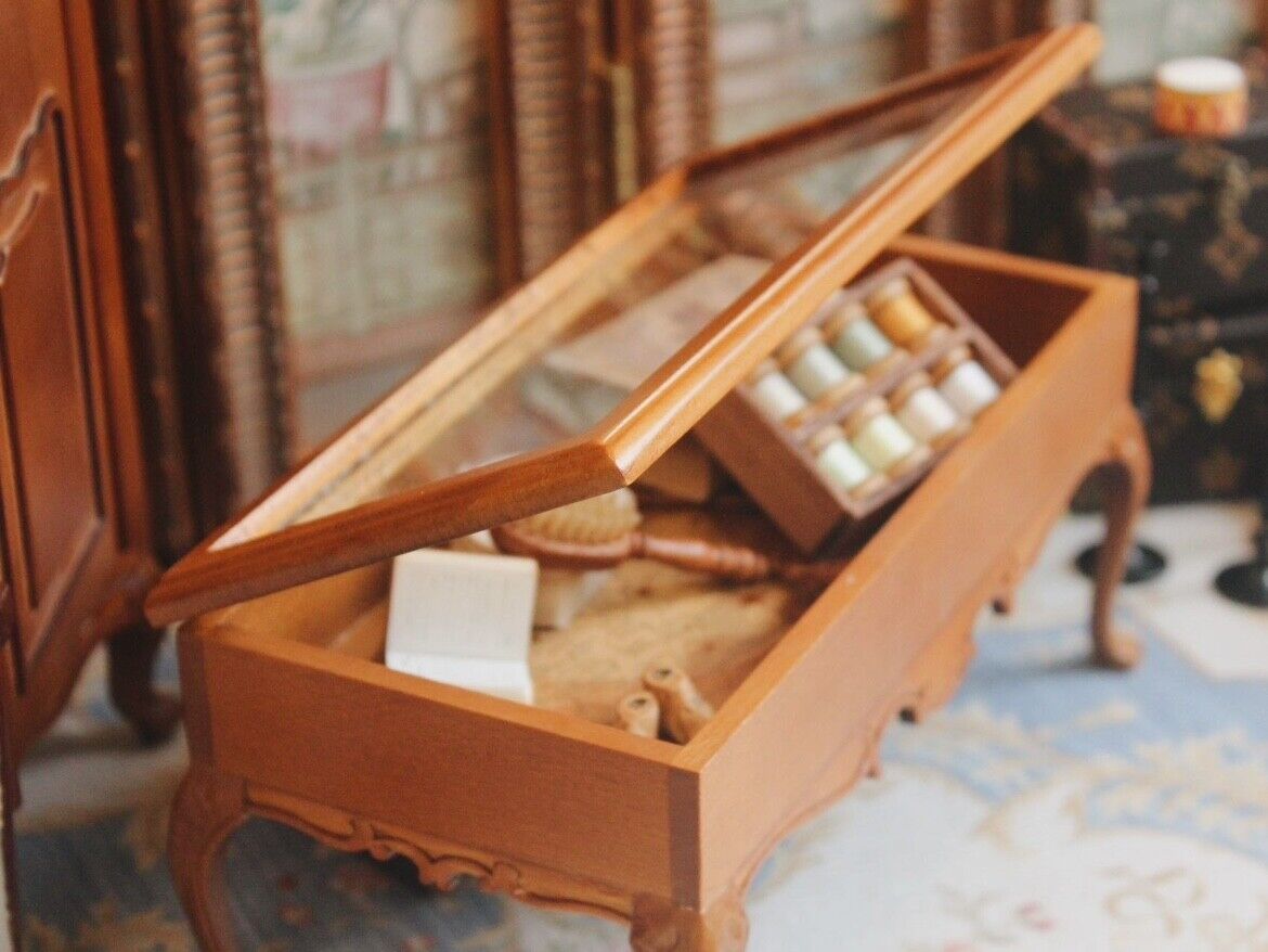1:6 Miniature Tea Table BJD Pier Table Dollhouse Storage Display Blythe Nursery