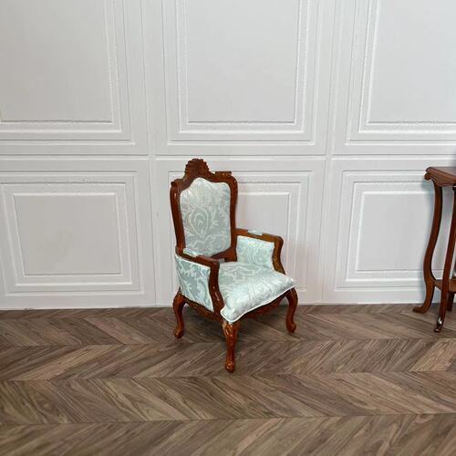Mini casa de muñecas 1:12 Fine Miniatures OB11 Sofá Dijon Sofá doble Sofá individual