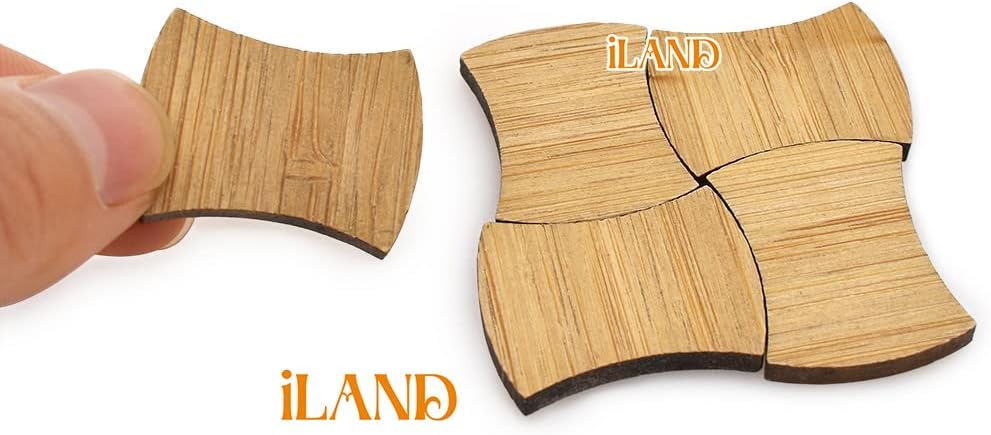 1:12 Scale Bamboo Dollhouse Flooring Miniature Wooden Floor Boards For Dollhouse