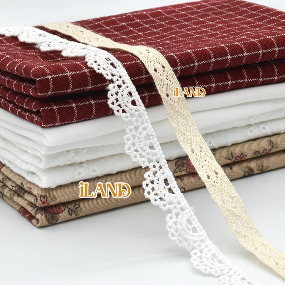 1:12 Scale Miniature Fabric Bundles With Laces For DIY Dollhouse Bedding Curtains Cushions Tablecloths Or Doll Making Cute Idyll