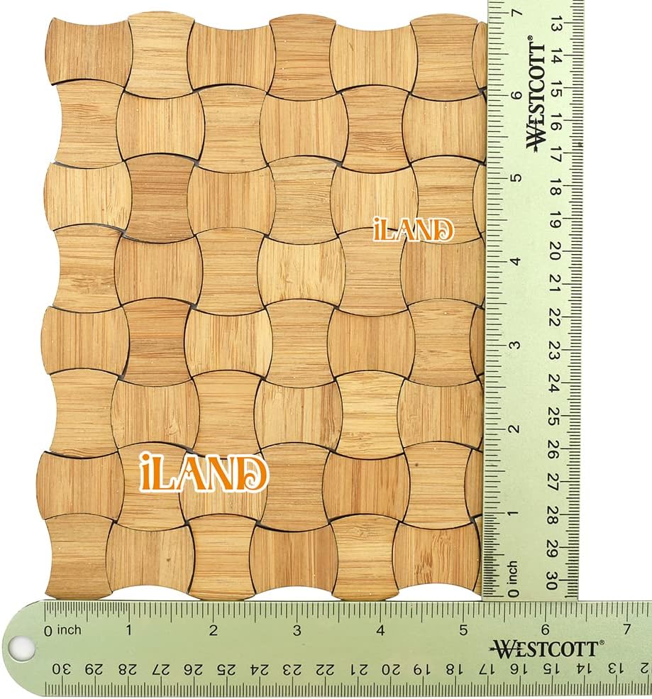 1:12 Scale Bamboo Dollhouse Flooring Miniature Wooden Floor Boards For Dollhouse