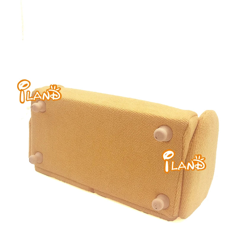 1:12 Scale Miniature Sofa And Pillows Modern Living Room Furniture For Dollhouse Miniatures