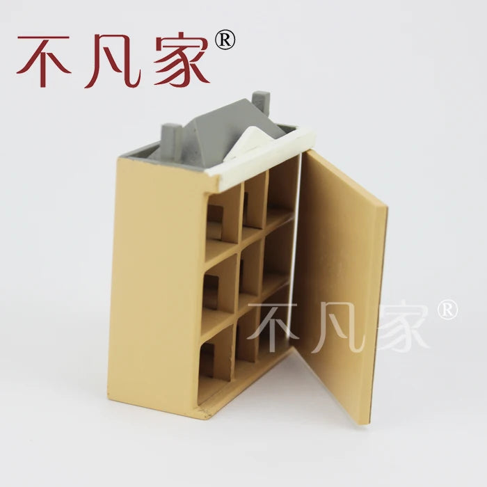 Kit de construcción de casa de muñecas en miniatura a escala 1:96 para muebles y decoración en miniatura