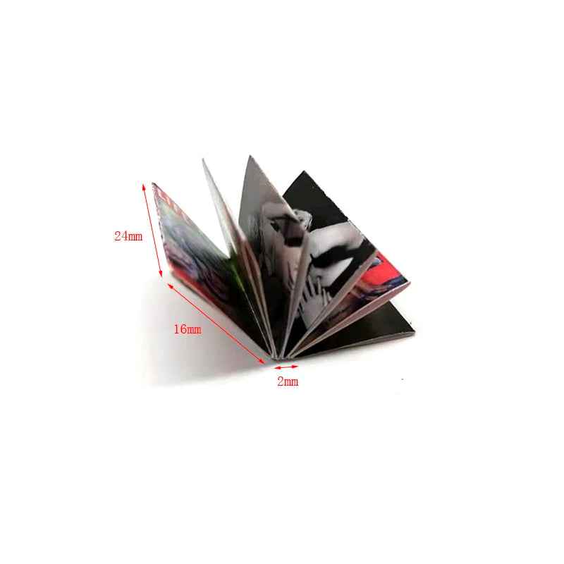 Revista en miniatura a escala 1:12, accesorios para casa de muñecas para decorar la sala de estar.