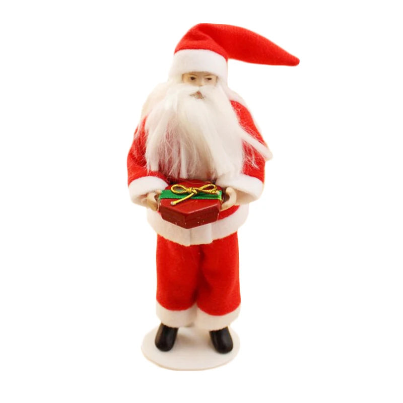 1:6 Scale Miniature Doll Santa Model For Dollhouse Accessories Christmas Gift For Children Girls Boys