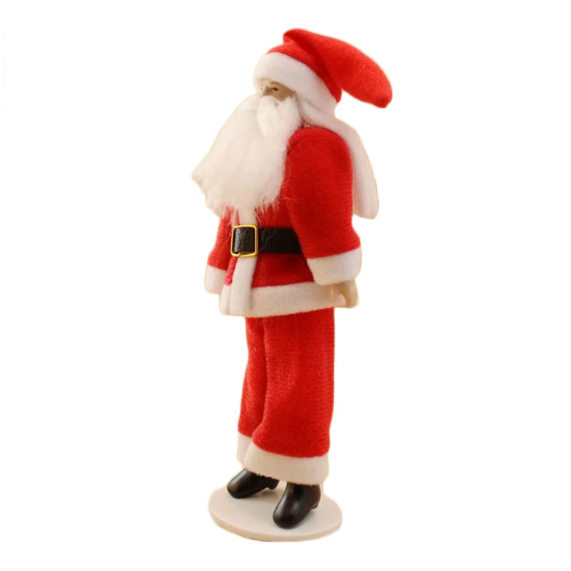 1:6 Scale Miniature Doll Santa Model For Dollhouse Accessories Christmas Gift For Children Girls Boys