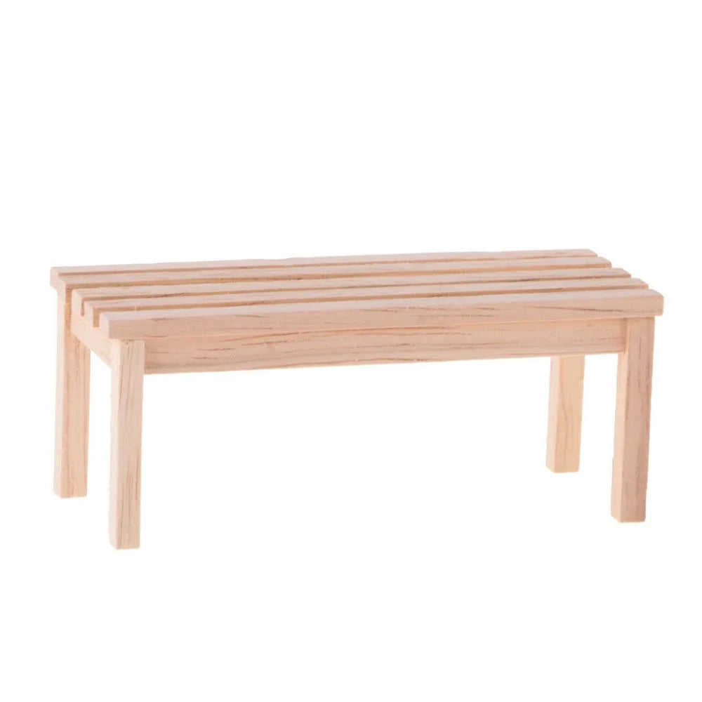 1:12 Scale Miniature Garden Furniture Set Patio Table And Chairs For Dollhouse Accessories Outdoor Decor