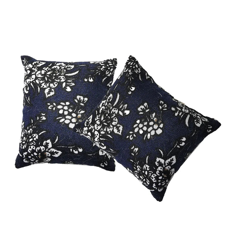 1:12 Scale Miniature Cushion Pillow Set For Sofa Couch Chair Bed Dollhouse Accessories Home Decor