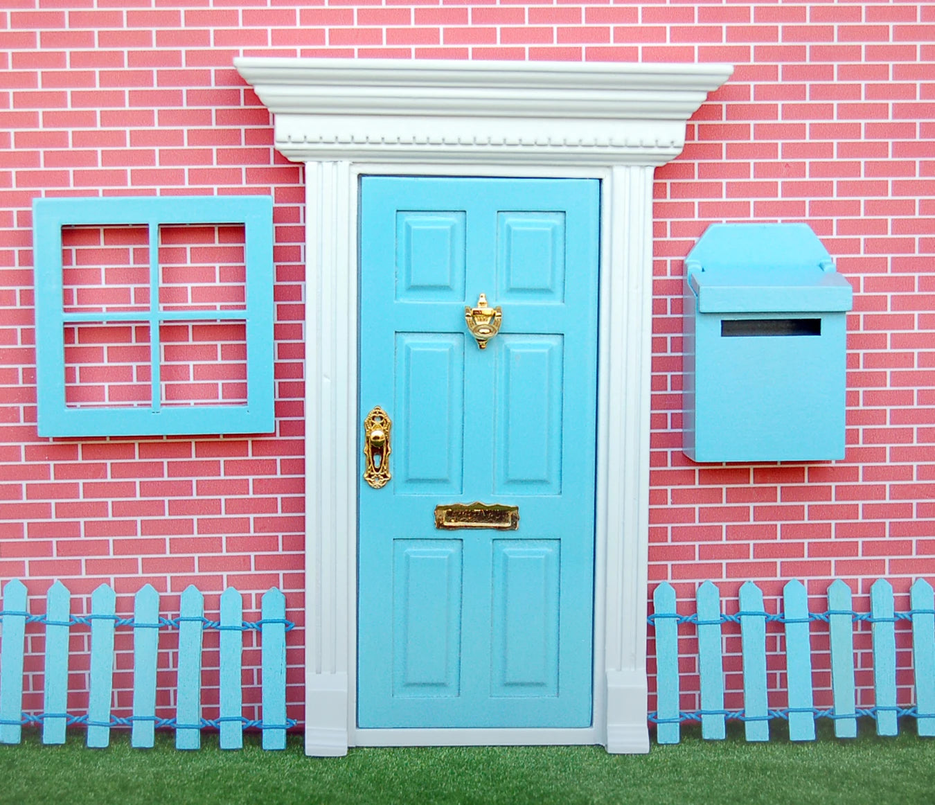 1:12 Scale Miniature Wooden Fairy Window With 4 Panes For Dollhouse DIY Accessories Miniature Furniture