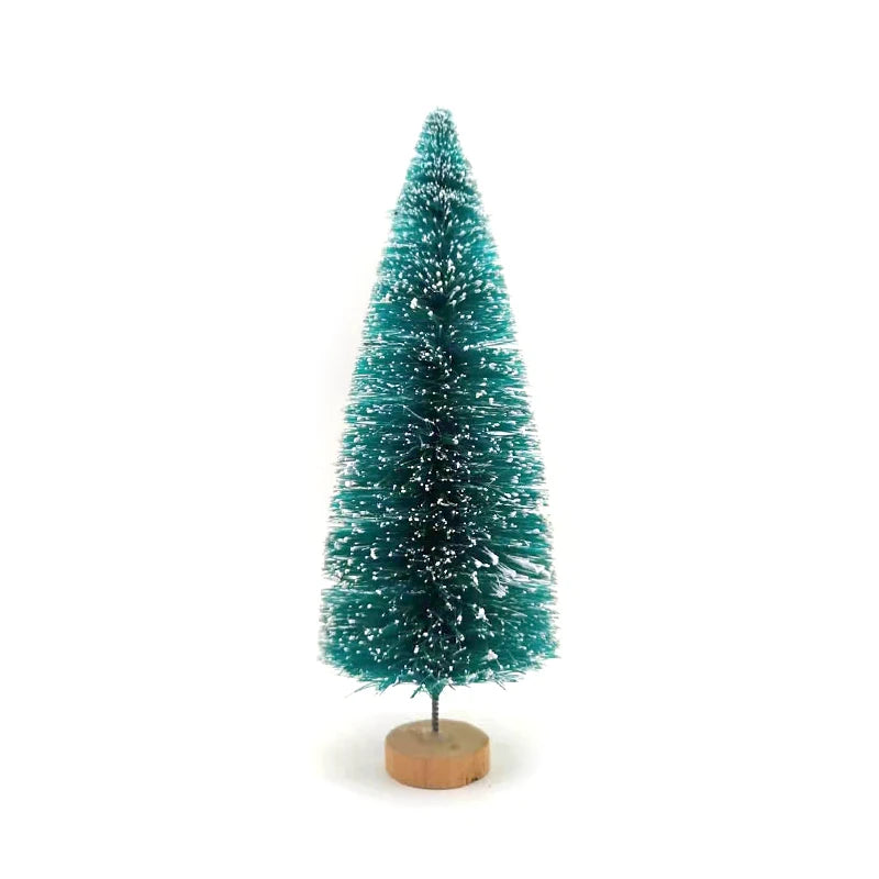 1:12 Scale Miniature Christmas Tree Dollhouse Accessories Mini Plant Decor 2Pcs