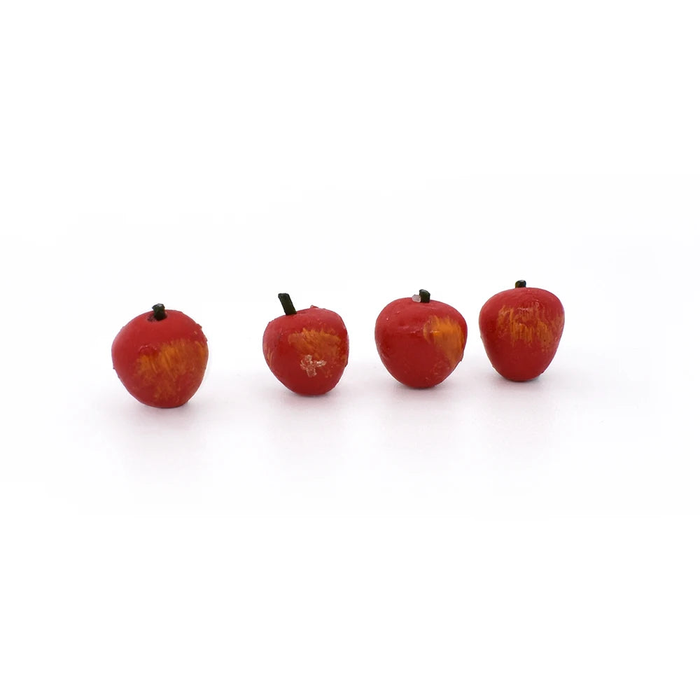 1:12 Scale Miniature Dollhouse Food Set Apple Orange Grape Mini Fruits For Dollhouse Accessories DIY Toy For Children