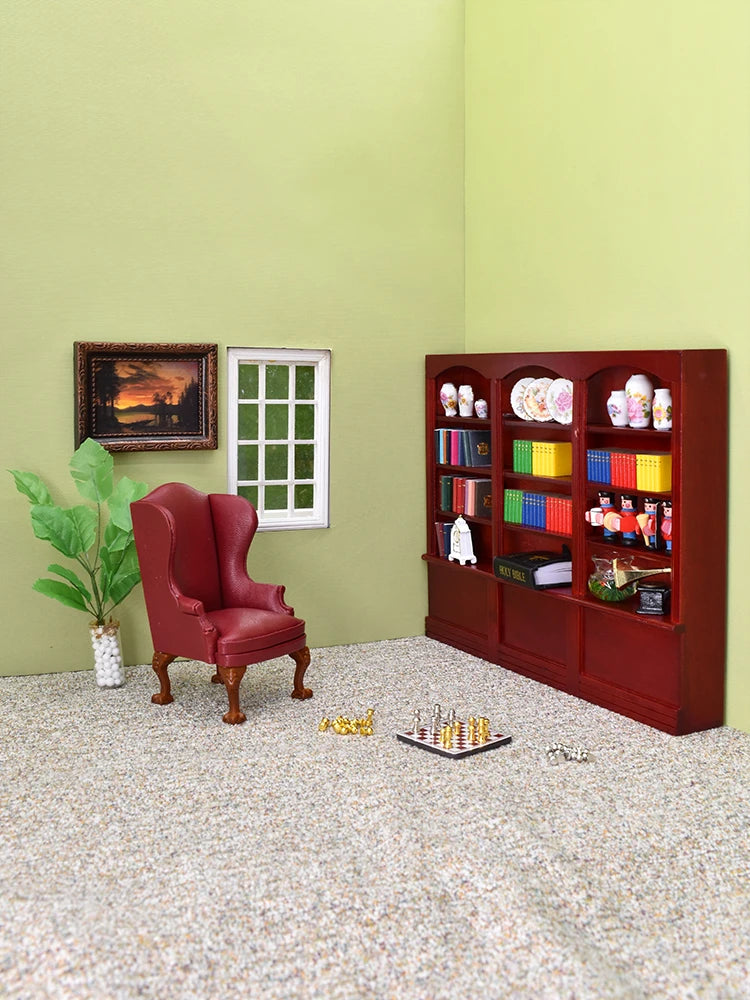 Gramófono en miniatura a escala 1:12 para decoración y accesorios de casas de muñecas