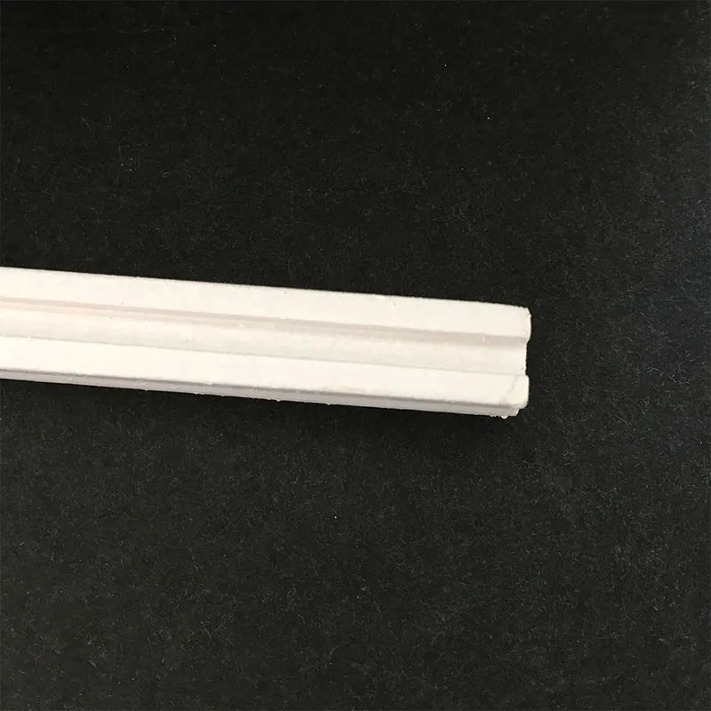 1:12 Scale 12PCS Staircase Accessories Miniature Dollhouse Wood Trim Line Molding White