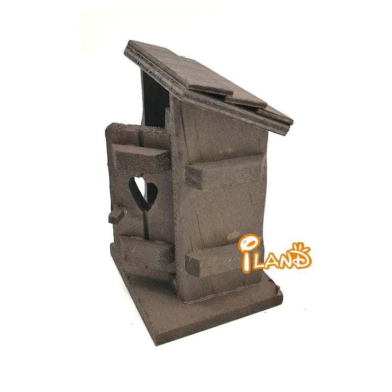 1:12 Scale Miniature Latrine Pit For Dollhouse Garden Outdoor Scene Decoration Accessories