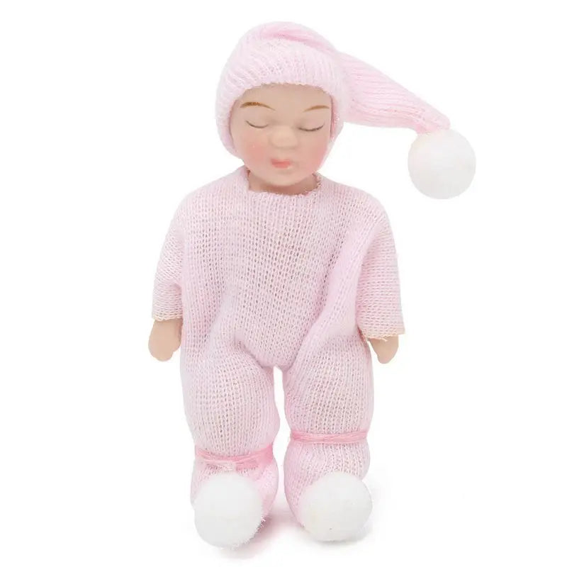 Casa de muñecas en miniatura a escala 1:12, modelo de muñeca elfo pequeño, accesorios, juguetes para niñas