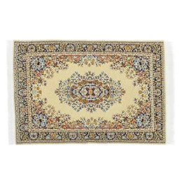 1:12 Scale Miniature Carpet Rug For Dollhouse Turkish Style Miniature Furniture Accessories