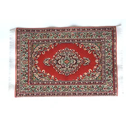 1:12 Scale Miniature Carpet Rug For Dollhouse Turkish Style Miniature Furniture Accessories