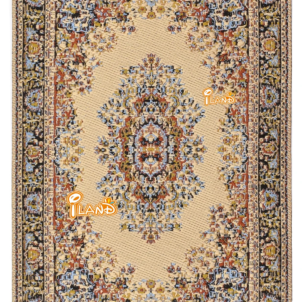 1:12 Scale Miniature Carpet Rug For Dollhouse Turkish Style Miniature Furniture Accessories