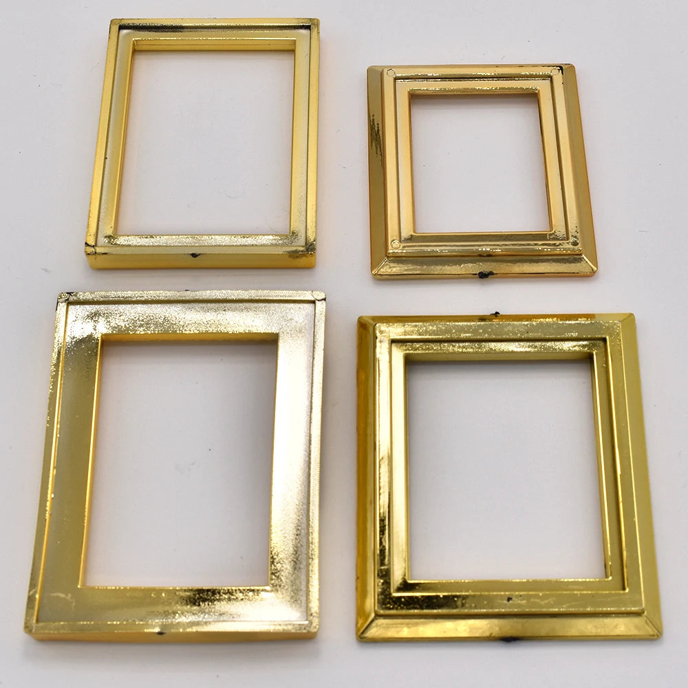 1:12 Scale Miniature Picture Frames With Printed Classical Paintings Set For Dollhouse Accessories Miniature Furniture