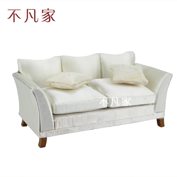 1:12 Scale Miniature Dollhouse Furniture Wooden Classical Palace Retro Luxury Mini Furniture Model Accessories