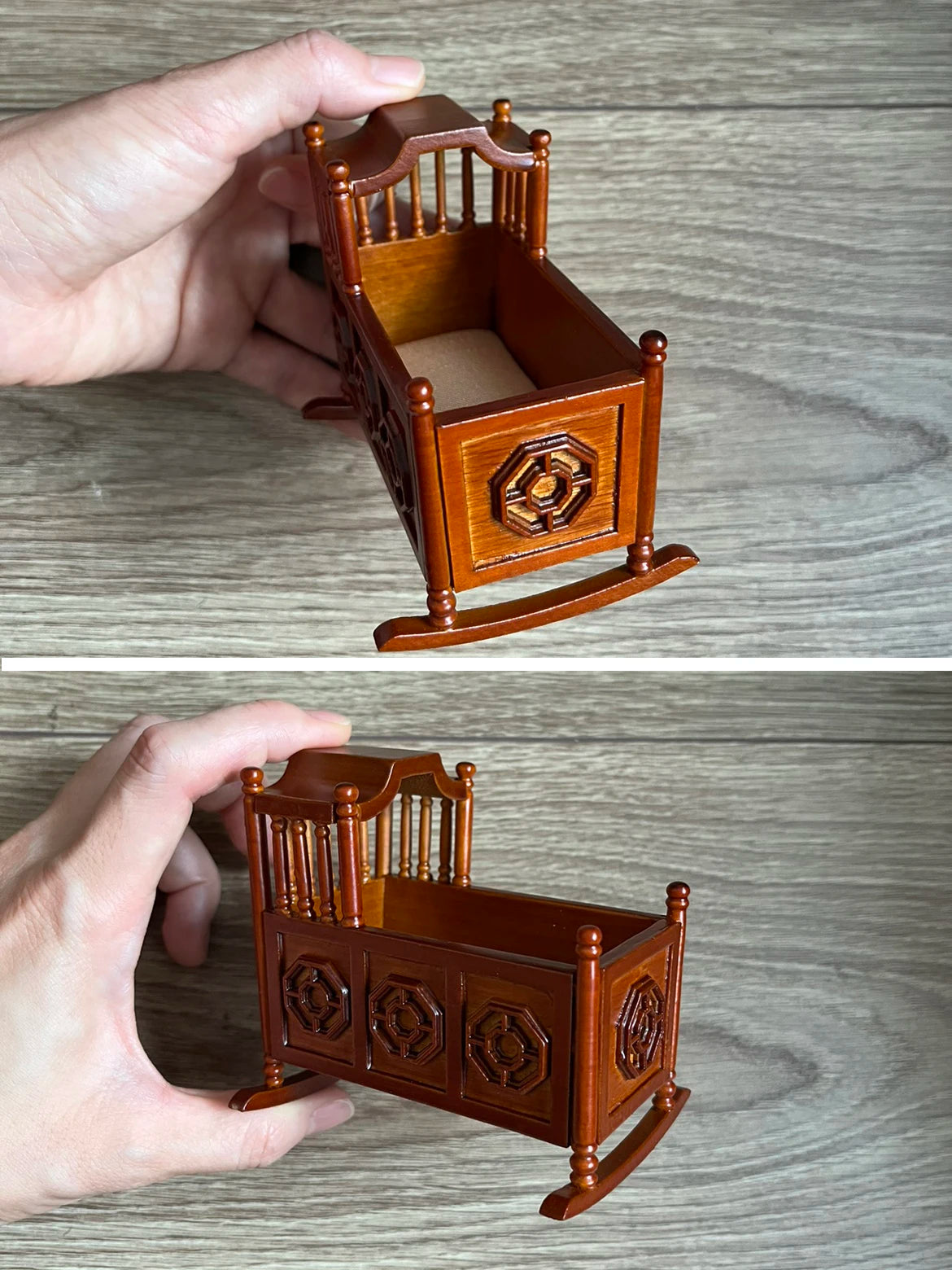 Aquí está el título SEO optimizado según tus pautas:
Casa de muñecas en miniatura a escala 1:12, sillón reclinable para muñecas, espejo de tocador, modelo de muebles en miniatura