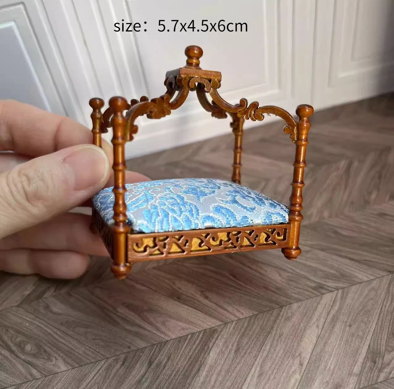 Aquí está el título SEO optimizado según tus pautas:
Casa de muñecas en miniatura a escala 1:12, sillón reclinable para muñecas, espejo de tocador, modelo de muebles en miniatura