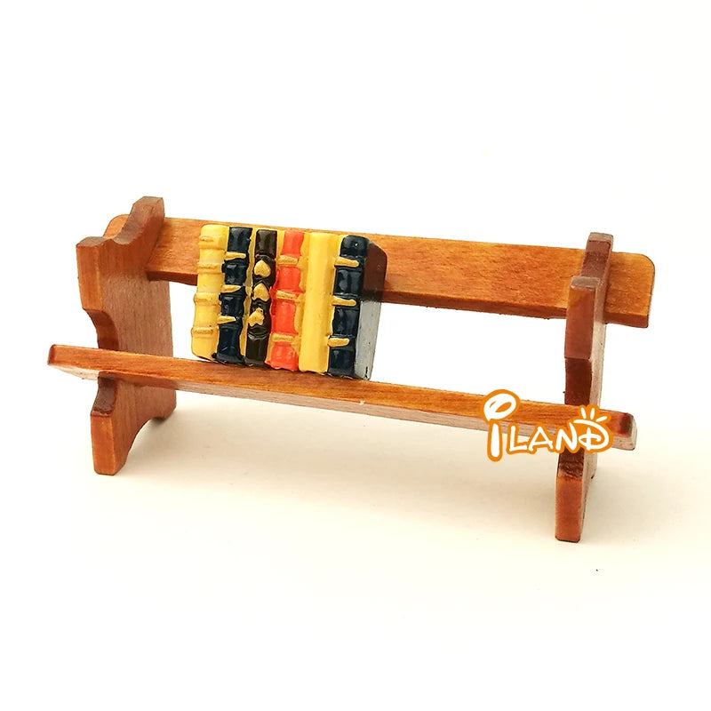 1:12 Scale Miniature Book And Bookcase Shelf Wooden Dollhouse Furniture For Living Room Decor