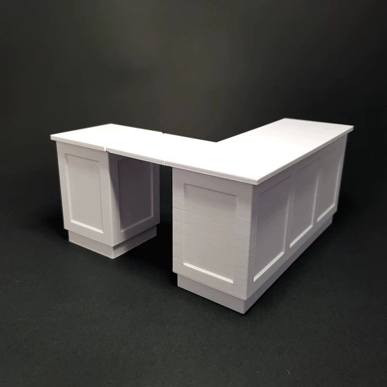 1:12 Scale Miniature Dollhouse Shop Counter Miniature Furniture