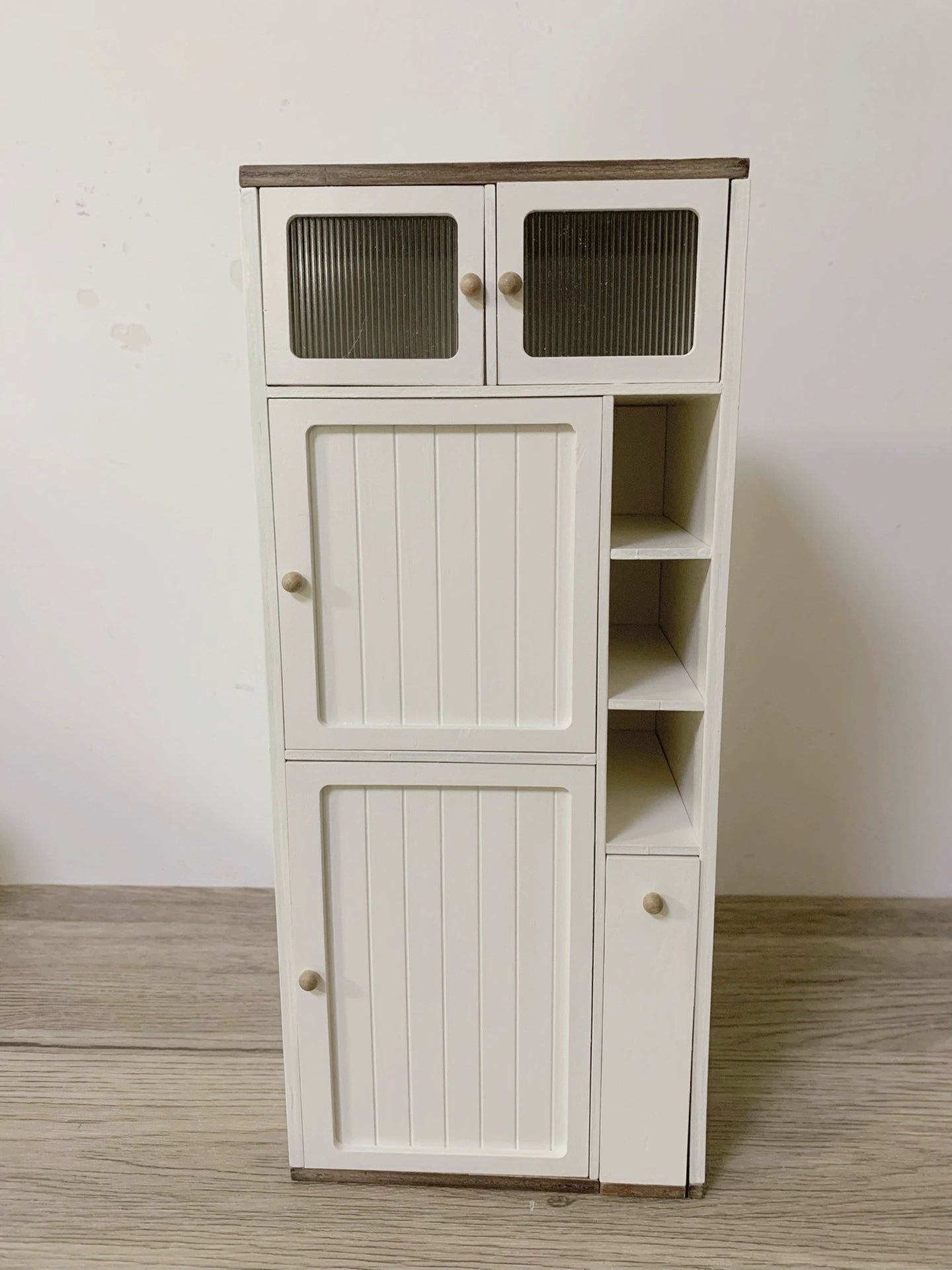 1:6 Scale 1:12 Scale Wooden Cabinet Miniature Dollhouse Furniture For Living Room Play Room