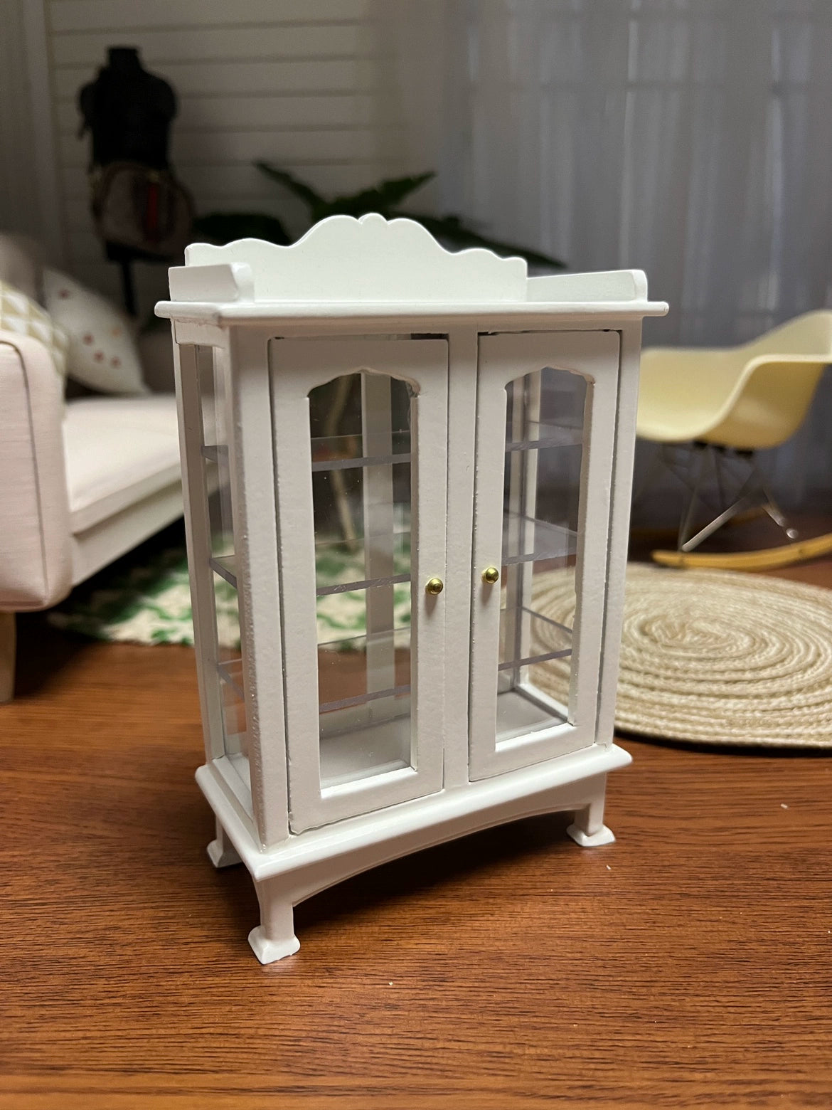 Conjunto de muebles de casa de muñecas en miniatura a escala 1:12 para figuras de acción BJD GSC OB11 y exhibición de modelos