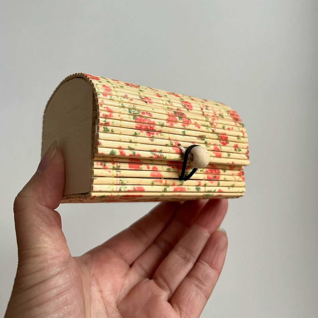 Accesorios en miniatura para muñecas BJD a escala 1:12, cámara, cuaderno, bolsa tipo cubo, caja de picnic