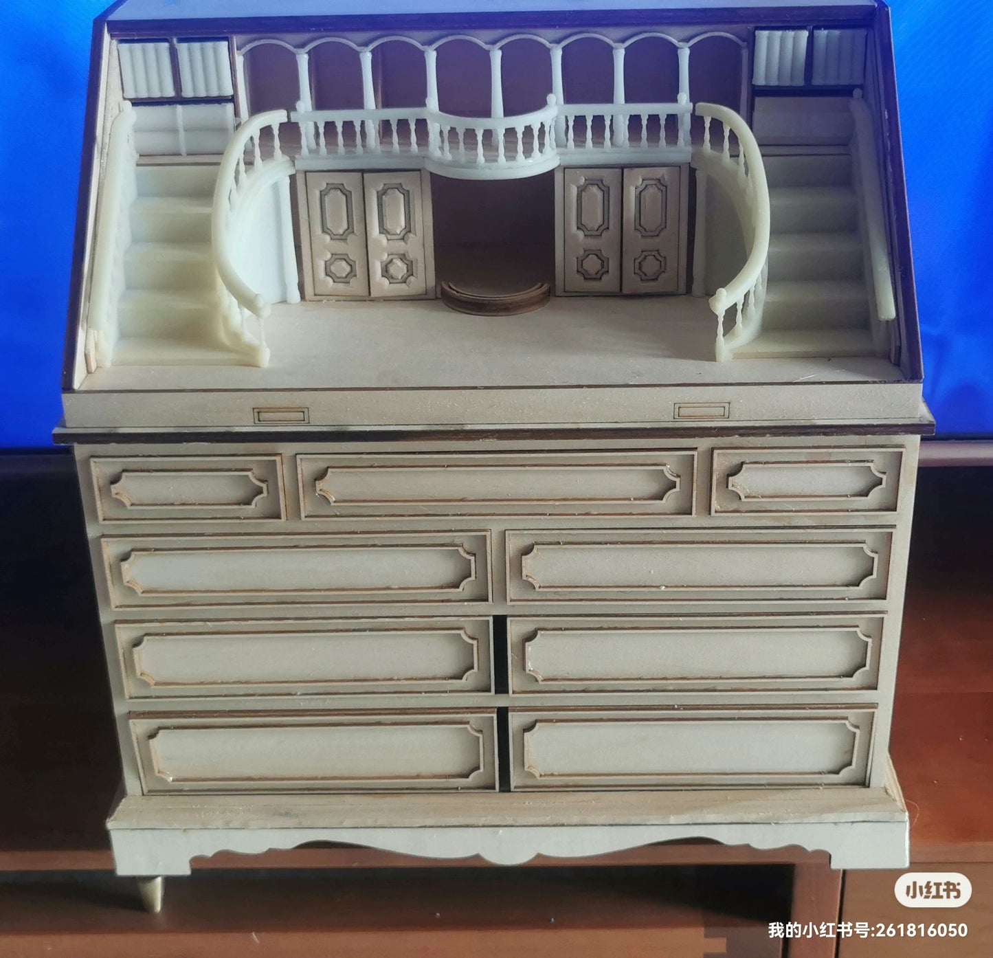 1:6 Scale Miniature Princess Diana Table Replica BJD Dollhouse Furniture