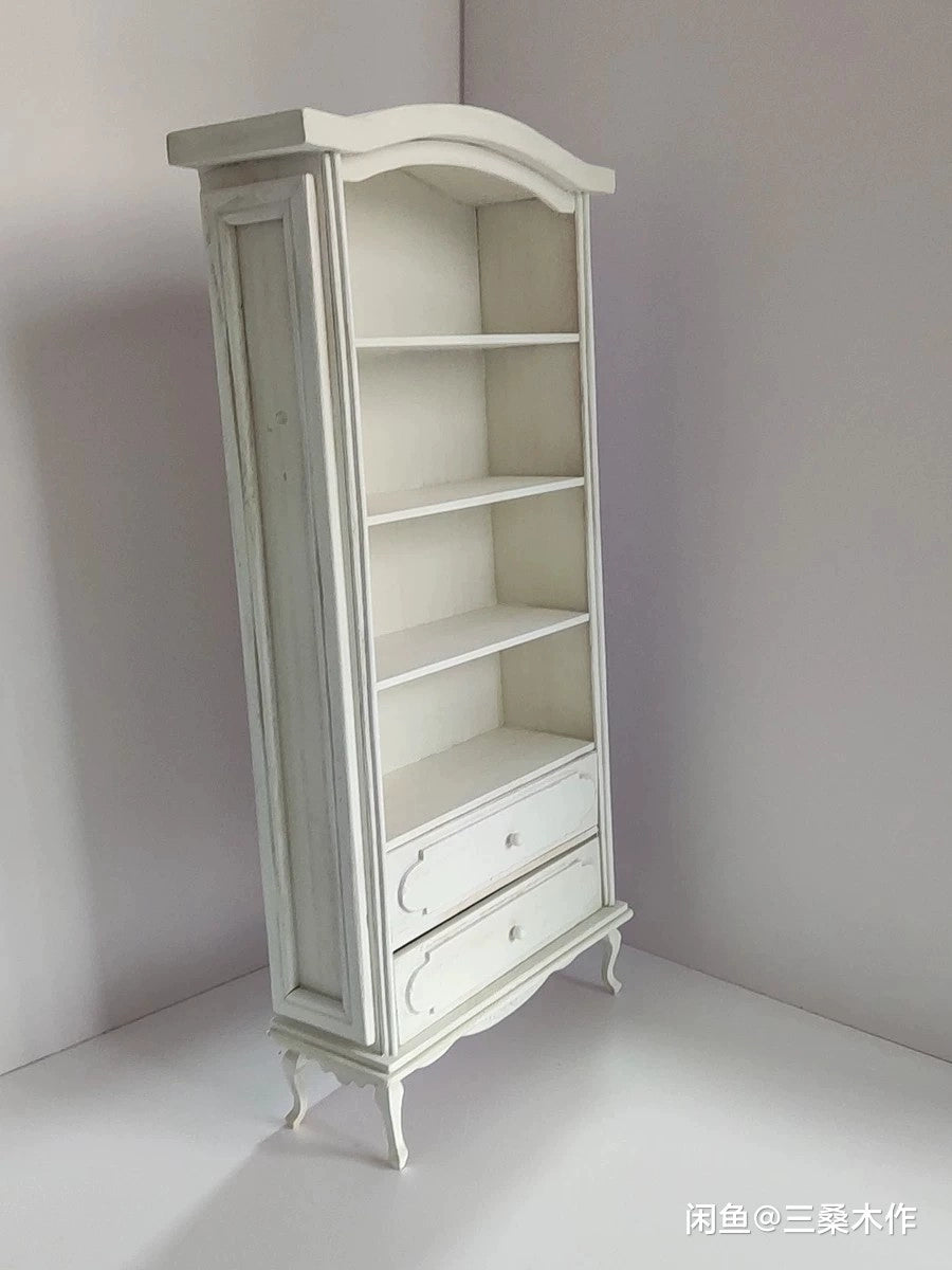 Meuble miniature en bois à l'échelle 1:6 pour accessoires de photographie de maison de poupée BJD Blythe