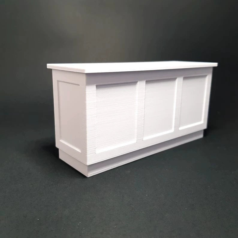 1:12 Scale Miniature Dollhouse Shop Counter Miniature Furniture