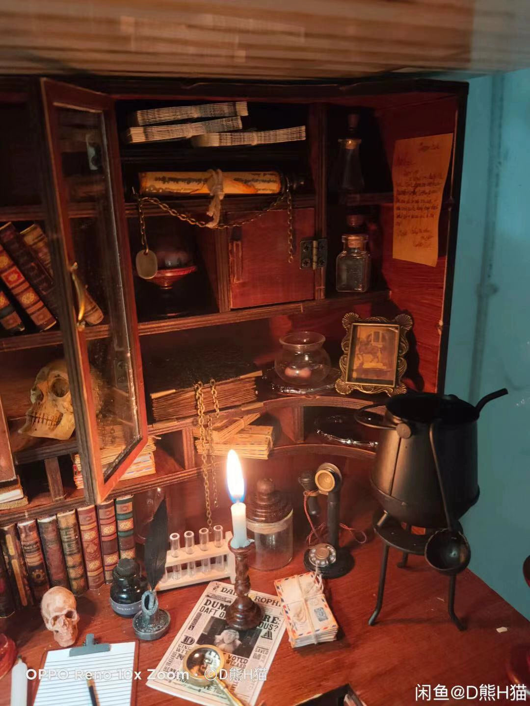 1:6 Scale Blythe BJD Dollhouse Furniture Miniature Living Room Scene Props