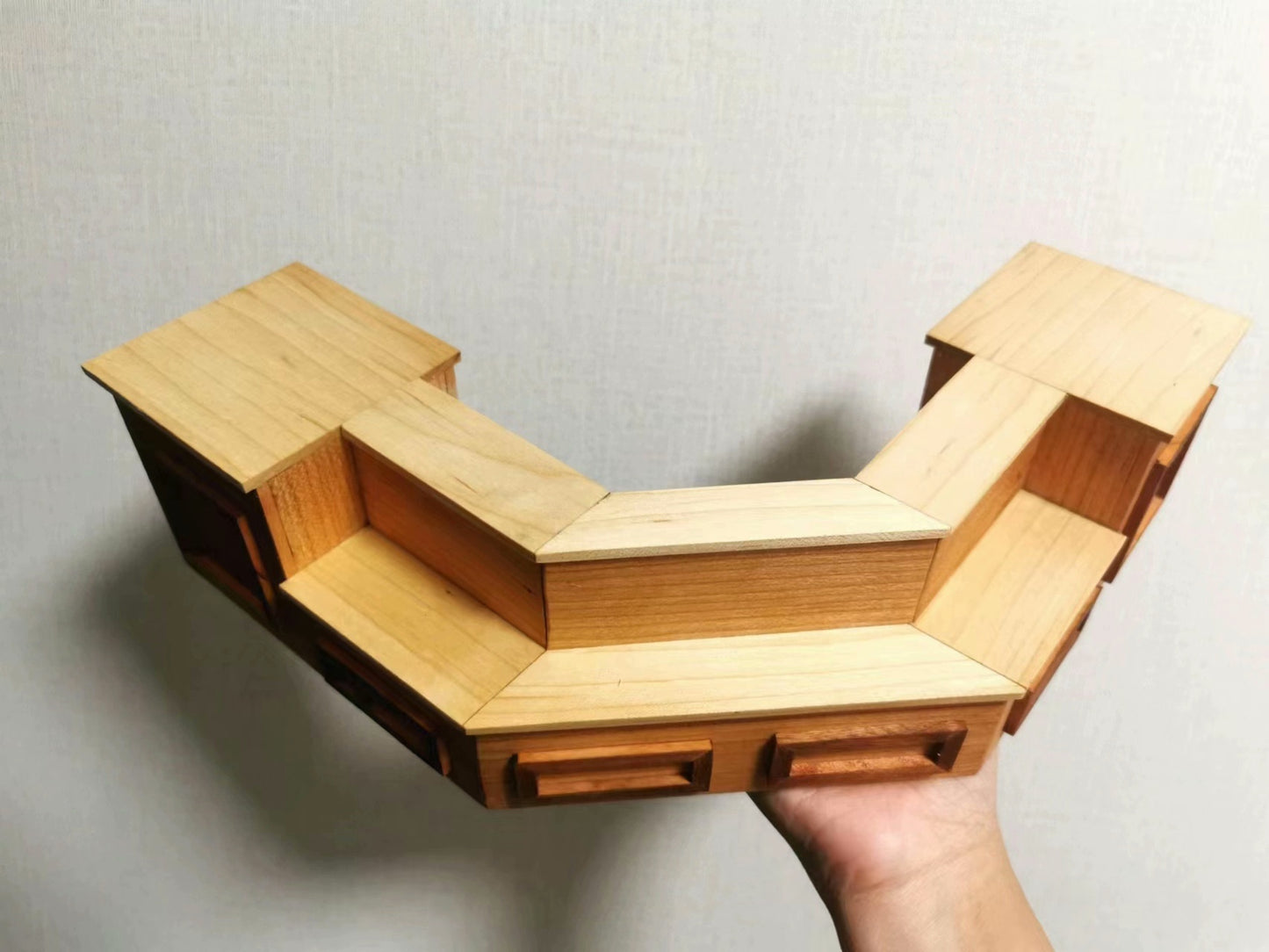 Juego de muebles de juguete para casa de muñecas en miniatura a escala 1:12