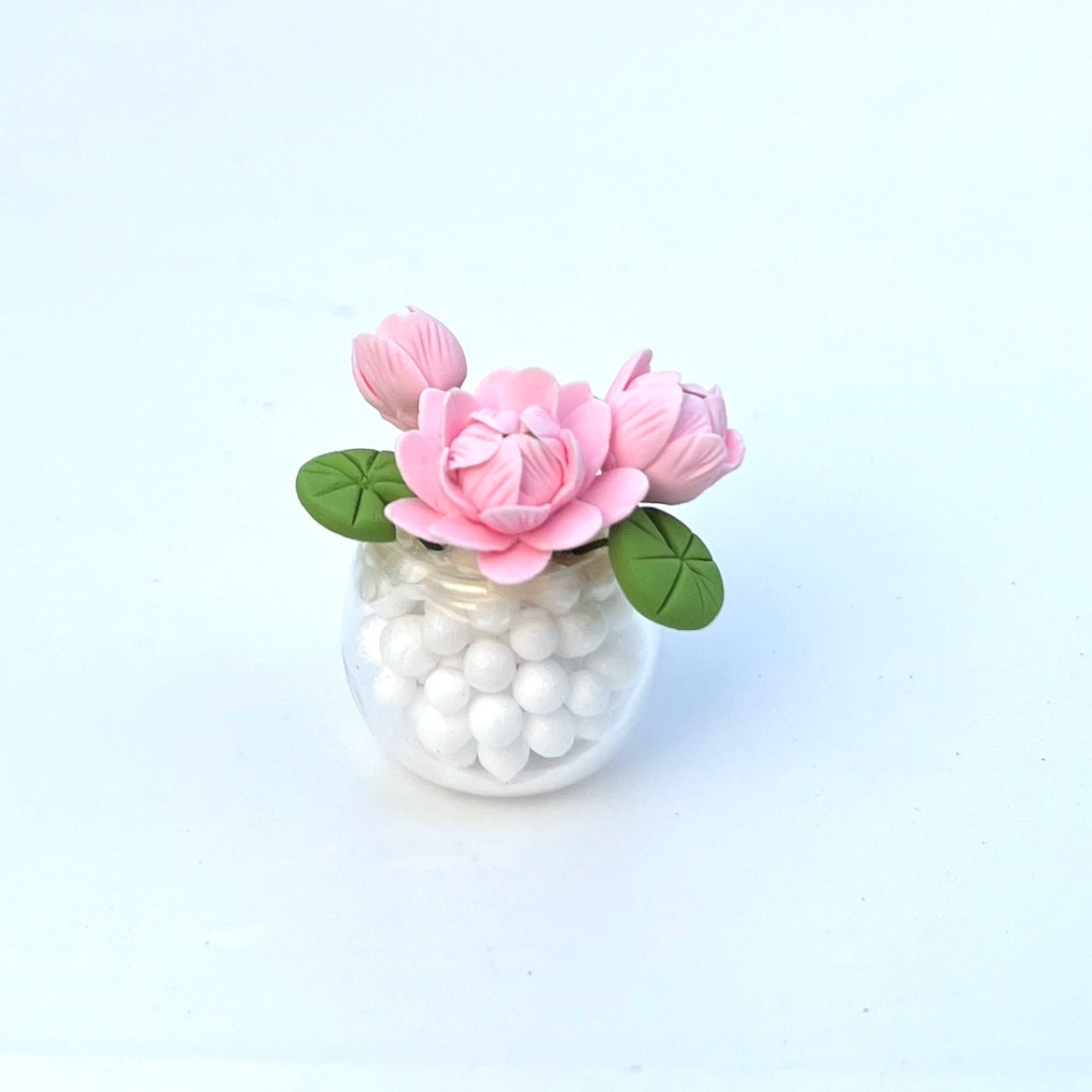 1:12 Scale Miniature Wooden Flower Stand With Potted Plants For Dollhouse Garden Scene BJD Furniture