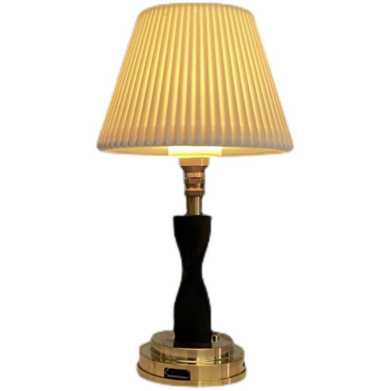 Lampe de table miniature rétro à thème BL, échelle 1:6 et échelle 1:12, avec lumière changeante de couleur rechargeable par USB, accessoires de scène pour maison de poupée BJD SD