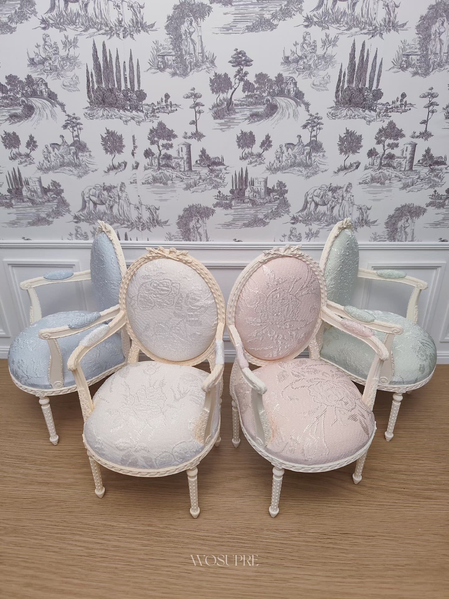 1:6 Scale Miniature BJD Chair For Blythe Dollhouse Furniture