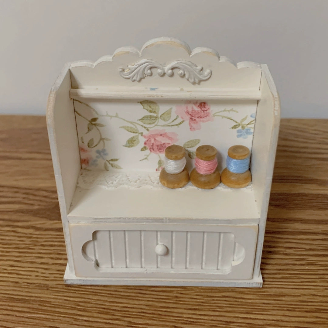 1:6 Scale 1:12 Scale Wooden Cabinet Dollhouse Furniture Miniature Storage Box For Blythe Dolls